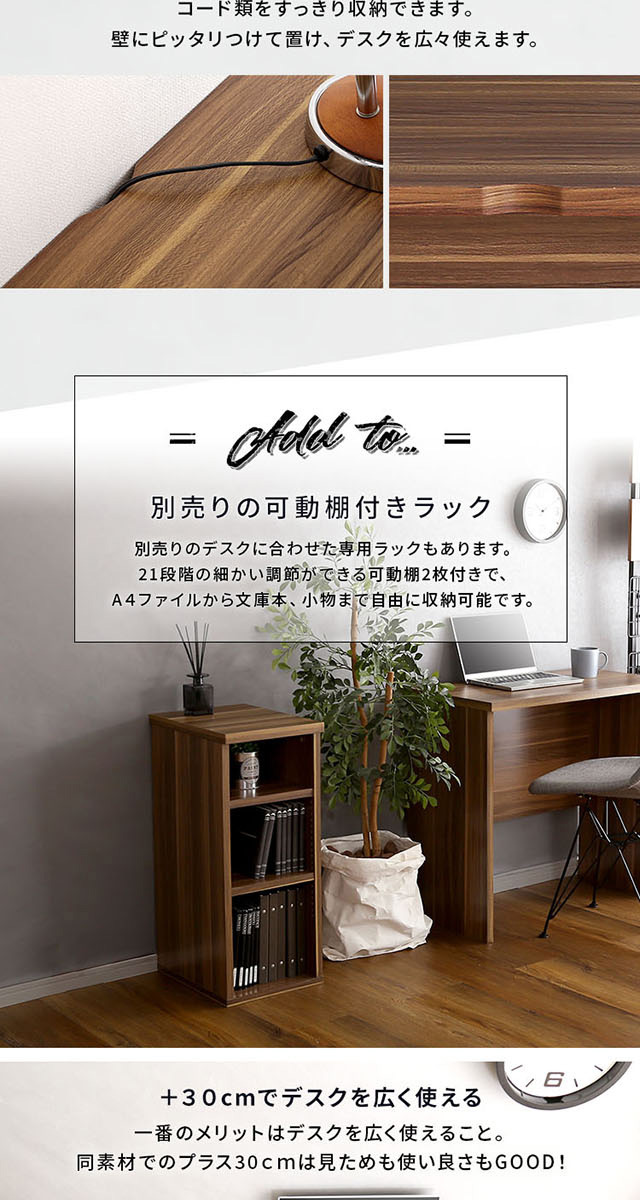 ヴィンテージ シンプルデスク60cm幅 [BRHT-DSK60] | 家具通販の