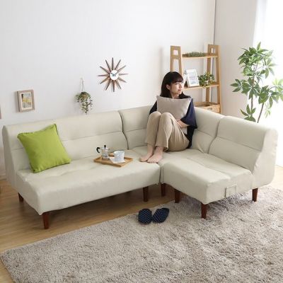 PVCレザー リビングダイニング ソファ シリーズ 3点セット[SH-07-SNG-SET]