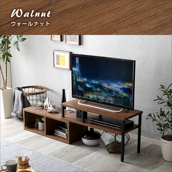 ヴィンテージテイストのコンパクトテレビ台　ウォールナット 楽天市場】ヴィンテージテイストのコンパクトテレビ台 ニトリ