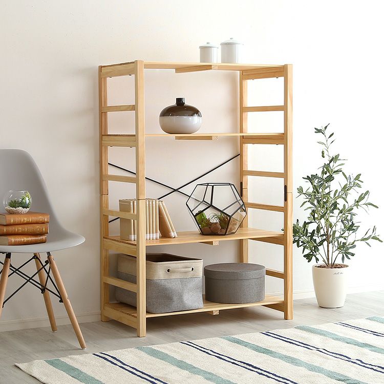 ラック 4段 木製 オープンラック 幅78cm[LCHE-4] IASI | 家具