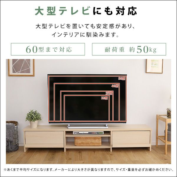 テレビ台 180cm テレビボード ローボート AVボード 収納 シンプル TV