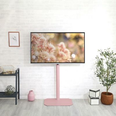 大人かわいいインテリア 八角壁寄せテレビスタンド ハイタイプ Rosalie