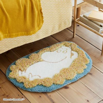 MOOMIN/ムーミン　フラッフィームーミンマット　FLUFFY MOOMIN MAT[SH-26-FMM]