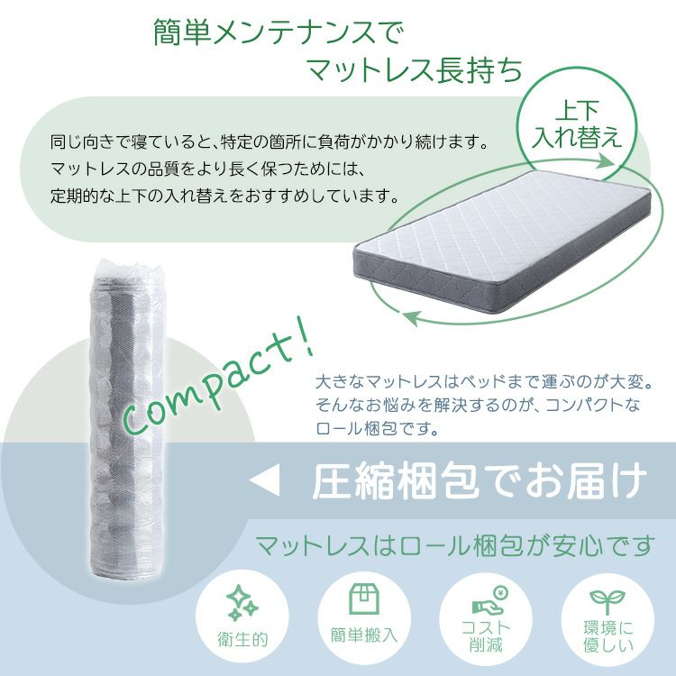 ①ボンネルコイルマットレス【Bonjia-ボンジーア-】シングルサイズ Sサイズ 楽天市場】ボンネルコイルマットレス【Bonjia-ボンジーア-】セミ