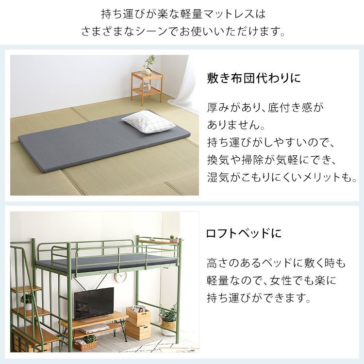 楽天市場】高反発ウレタンマットレス【Beleza5-ベレーザ