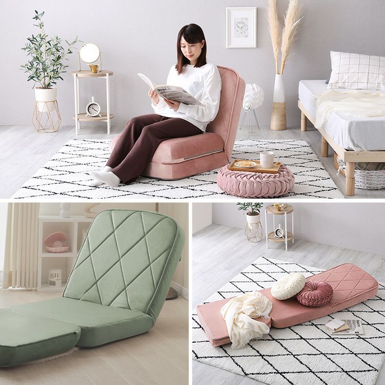 【送料無料】大人かわいいリクライニングソファベッド 完成品 Chammy 大人かわいいリクライニングソファベッド Chammy -チャミー- [SH