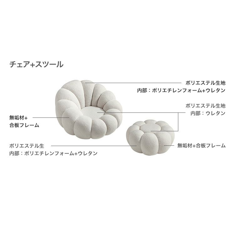 【新品】リラクシア パンプキングランド ピンク［クッション・スツール］ 楽天市場】【送料無料】【国産】 ふわふわツートン 座椅子